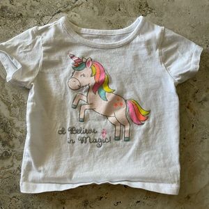 Garanimals 6 to 9 months unicorn shirt